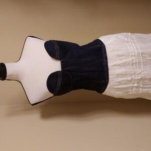 Zara Black Strapless Corset Top